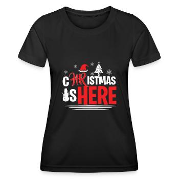 Human Resources Weihnachtsfeier Abteilungsfeier - Frauen Funktions-T-Shirt - Schwarz - Vorne - AI Model Female 172 light (172cm)