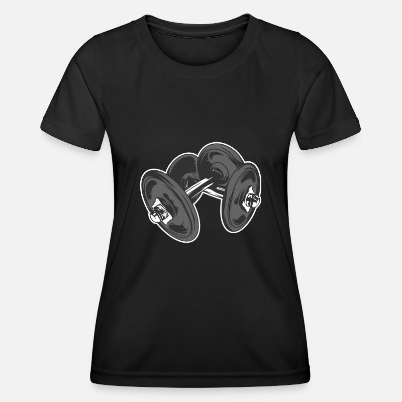 Dumb bells - Women's Functional T-Shirt - black
