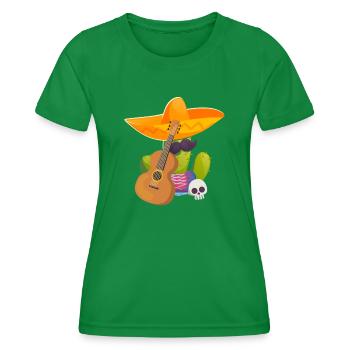 Cactus - T-shirt sport Femme - vert - Devant - AI Model Female 172 dark (172cm)