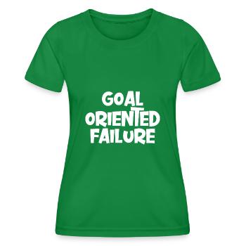 Goal Oriented Failure - Frauen Funktions-T-Shirt - Kelly Green - Vorne - AI Model Female 172 dark (172cm)