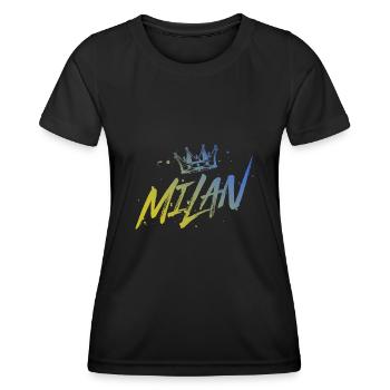 Kite - Women's Functional T-Shirt - black - Front - AI Model Female 172 light (172cm)