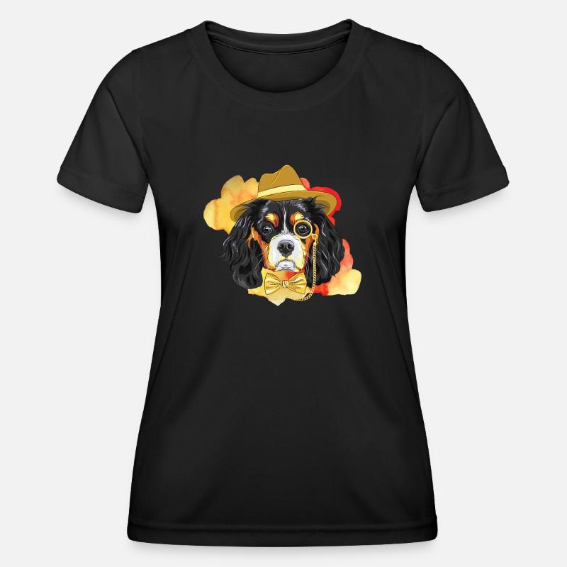 Dog original design - Women's Functional T-Shirt - black