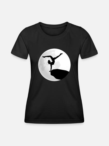 gymnastique gymnaste gymnastique gymnastique - T-shirt sport Femme - noir