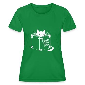 Comment gouverner le monde - T-shirt sport Femme - vert - Devant - AI Model Female 172 dark (172cm)