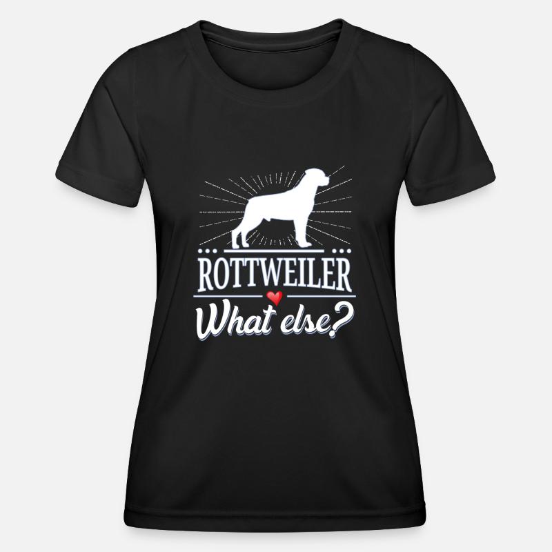 Rottweiler what else? - Women's Functional T-Shirt - black
