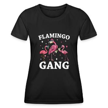Flamingo JGA - Women's Functional T-Shirt - black - Front - AI Model Female 172 light (172cm)