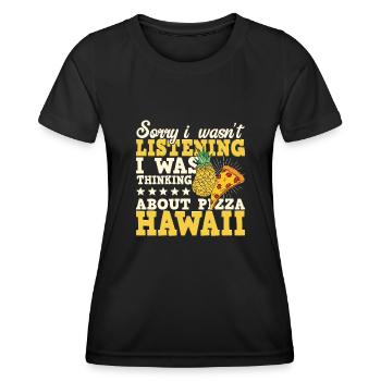 Pizza Baker Make your own pizza - Women's Functional T-Shirt - black - Front - AI Model Female 172 light (172cm)