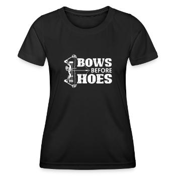 Archery Archery Bow - Women's Functional T-Shirt - black - Front - AI Model Female 172 light (172cm)