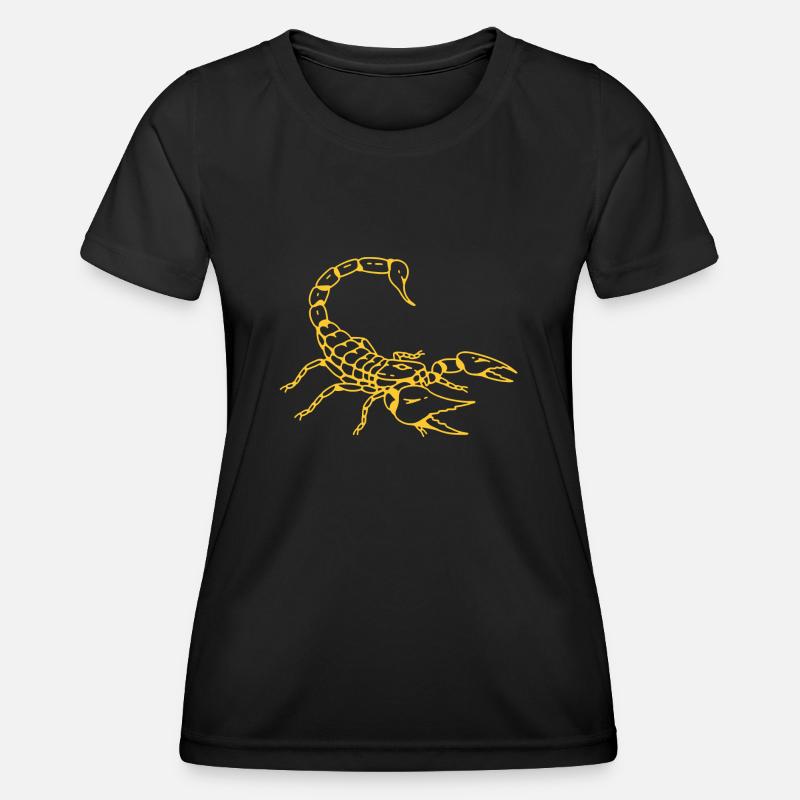 SCORPION - Women's Functional T-Shirt - black