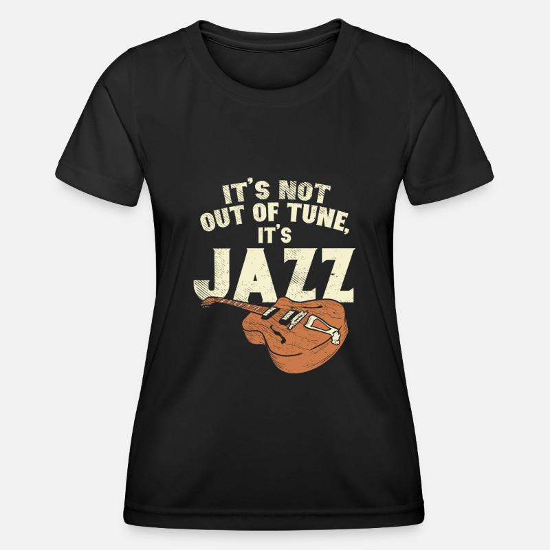 It's jazz - Women's Functional T-Shirt - black