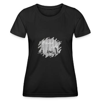 Band - Women's Functional T-Shirt - black - Front - AI Model Female 172 light (172cm)