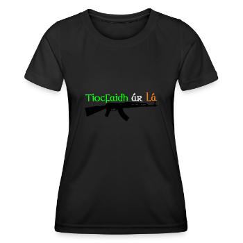 our day will come - Women's Functional T-Shirt - black - Front - AI Model Female 172 light (172cm)