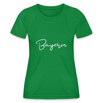 Bayern - Frauen Funktions-T-Shirt - Kelly Green - Vorne - AI Model Female 172 dark (172cm)