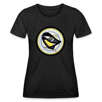 Great tit - Women's Functional T-Shirt - black - Front - AI Model Female 172 light (172cm)