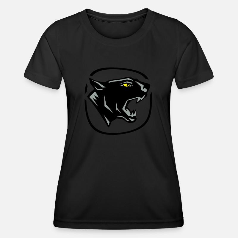 panthère_3 - Women's Functional T-Shirt - black