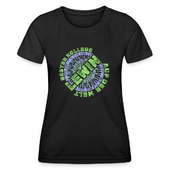 Chef Lewin - Frauen Funktions-T-Shirt - Schwarz - Vorne - AI Model Female 172 light (172cm)