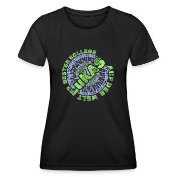 Chef Lukas - Frauen Funktions-T-Shirt - Schwarz - Vorne - AI Model Female 172 light (172cm)