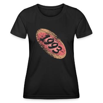 1993 - Women's Functional T-Shirt - black - Front - AI Model Female 172 light (172cm)