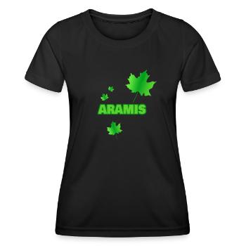 Nature Aramis - Women's Functional T-Shirt - black - Front - AI Model Female 172 light (172cm)