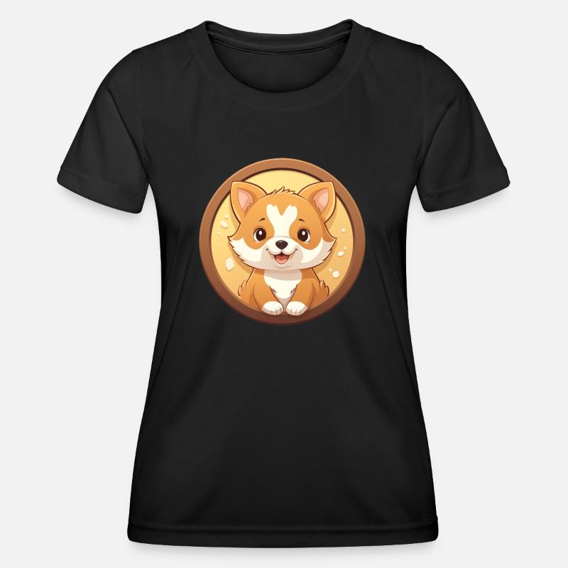 Dog - Women's Functional T-Shirt - black
