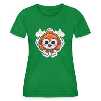 Clownfisch-Liebhaber - Frauen Funktions-T-Shirt - Kelly Green - Vorne - AI Model Female 172 dark (172cm)