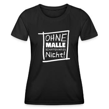 Land malle - Women's Functional T-Shirt - black - Front - AI Model Female 172 light (172cm)