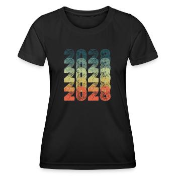 2028 2028 - Frauen Funktions-T-Shirt - Schwarz - Vorne - AI Model Female 172 light (172cm)