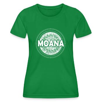 Geschenk für Moana - Frauen Funktions-T-Shirt - Kelly Green - Vorne - AI Model Female 172 dark (172cm)