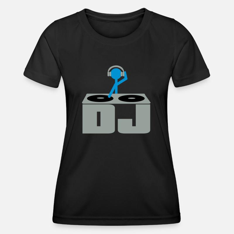 DJ - Women's Functional T-Shirt - black