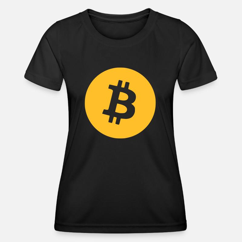Bitcoin - Women's Functional T-Shirt - black