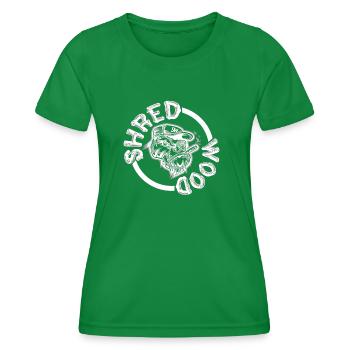 backprint groß kreisxcf 2021 - Frauen Funktions-T-Shirt - Kelly Green - Vorne - AI Model Female 172 dark (172cm)