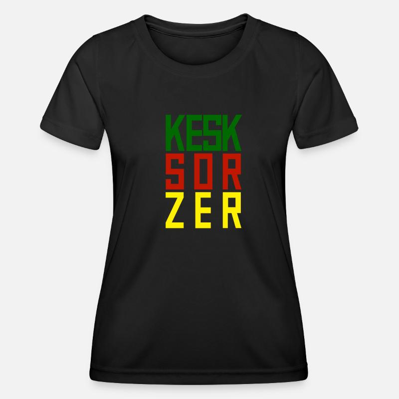 Kesk Sor Zer - Women's Functional T-Shirt - black