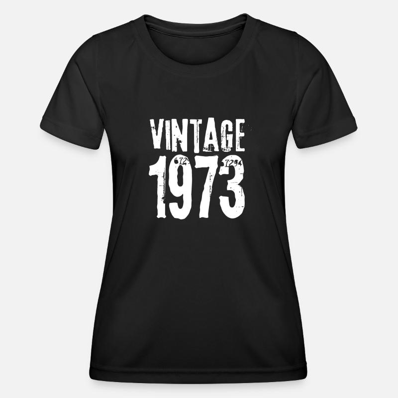 Vintage 1973 - Women's Functional T-Shirt - black
