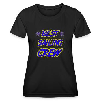 Sail - Women's Functional T-Shirt - black - Front - AI Model Female 172 light (172cm)