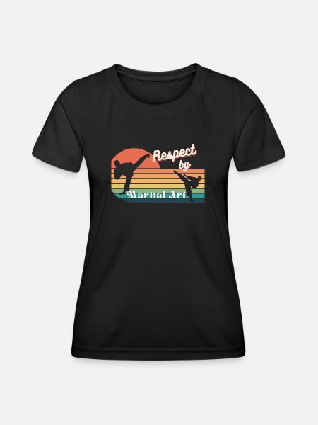 Martial Art - Women's Functional T-Shirt - black