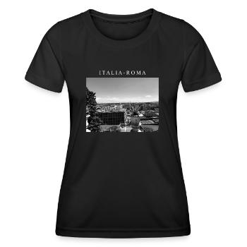 LUXURY - ITALIA - Women's Functional T-Shirt - black - Front - AI Model Female 172 light (172cm)