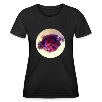 Purple Earth - Frauen Funktions-T-Shirt - Schwarz - Vorne - AI Model Female 172 light (172cm)