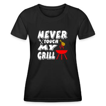 Griller - T-shirt sport Femme - noir - Devant - AI Model Female 172 light (172cm)