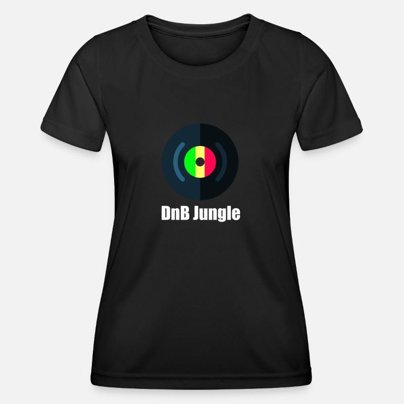 DnB Jungle - Women's Functional T-Shirt - black