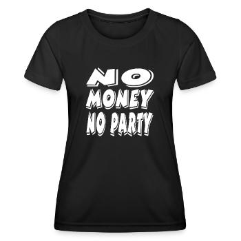 Parti - T-shirt sport Femme - noir - Devant - AI Model Female 172 light (172cm)