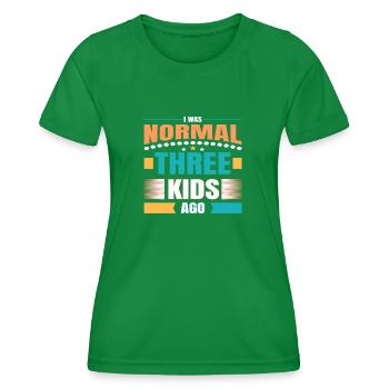 Mumie - Frauen Funktions-T-Shirt - Kelly Green - Vorne - AI Model Female 172 dark (172cm)