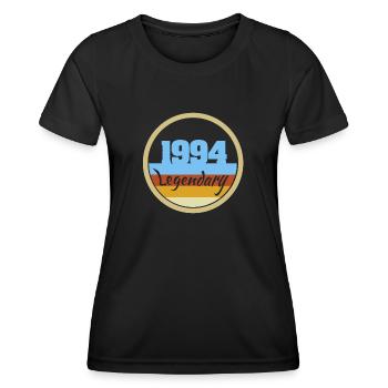 Legendary 1994 - Frauen Funktions-T-Shirt - Schwarz - Vorne - AI Model Female 172 light (172cm)
