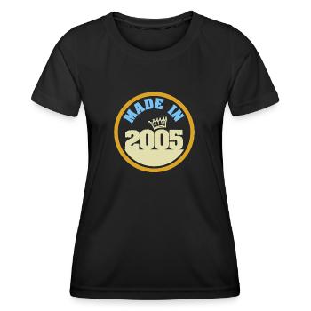 2005 - Women's Functional T-Shirt - black - Front - AI Model Female 172 light (172cm)