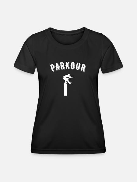 free running - Women's Functional T-Shirt - black