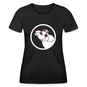 Safari Zoo Animal Safari Zoo - T-shirt sport Femme - noir - Devant - AI Model Female 172 light (172cm)