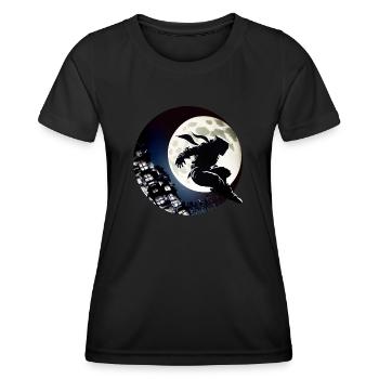 Créature de la nuit I Ninja Shinobi Idée cadeau - T-shirt sport Femme - noir - Devant - AI Model Female 172 light (172cm)