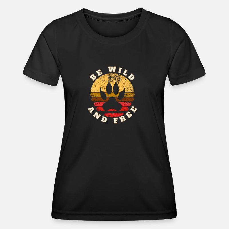 Be Wild Claw - Women's Functional T-Shirt - black