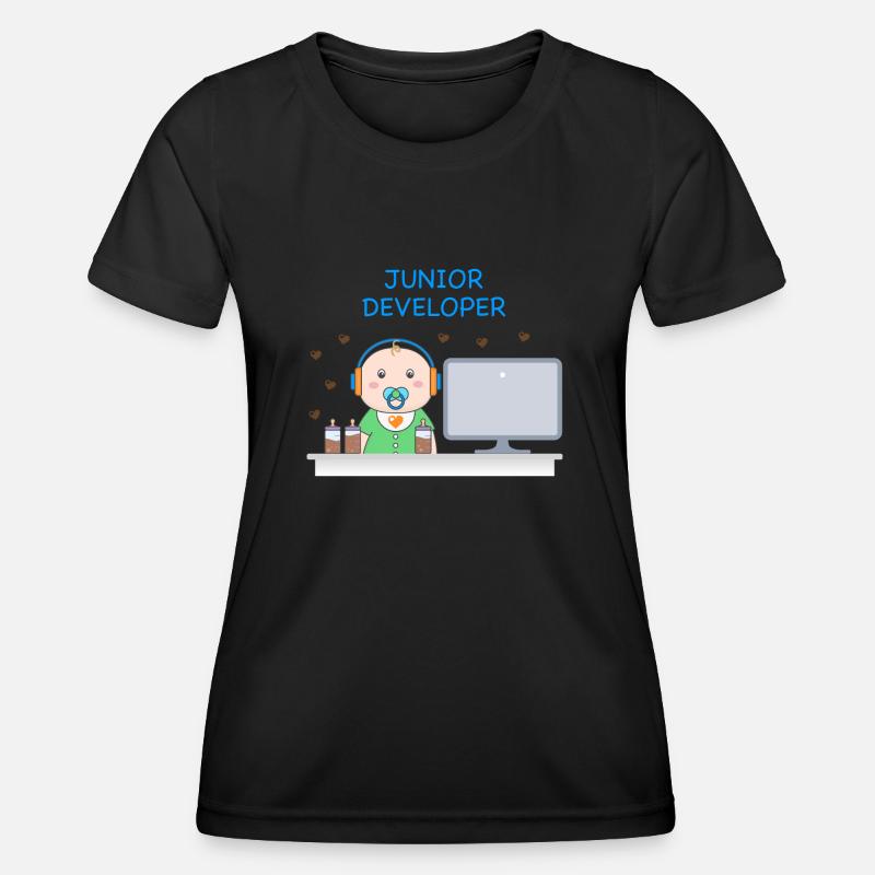 Junior Developer - Women's Functional T-Shirt - black