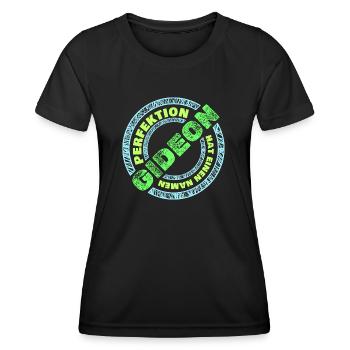 Geschenk für Gideon - Frauen Funktions-T-Shirt - Schwarz - Vorne - AI Model Female 172 light (172cm)
