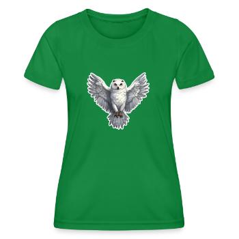 Harfang des neiges - T-shirt sport Femme - vert - Devant - AI Model Female 172 dark (172cm)